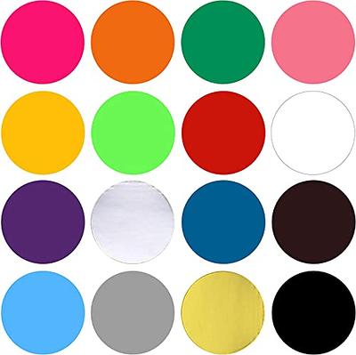 ChromaLabel 3/4 Permanent Round, Color-Code Dots: 1,008/Pack - White