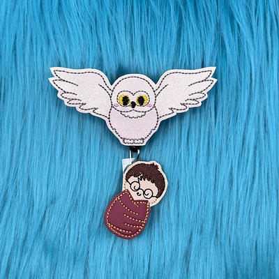 stork Owl Wizard Baby Badge Reel, Id Badge, Holder, Nurse Badge, Rn,  Retractable Name Tag Labor & Delivery - Yahoo Shopping