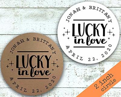 Personalized Lottery Ticket Holders for Wedding or Party Favor - Lucky in  Love, Set of 20 - Yahoo Shopping