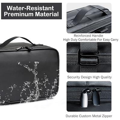 Wedama Toiletry Bag for Women, Large Cosmetic Travel Bag, Hanging Toiletry  Bag for Bathroom, Thickened PVC Waterproof Makeup Bag, Toiletries Bag for