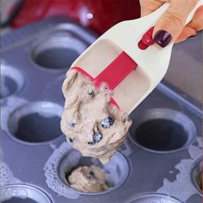 Cake Batter Distribution Scoop, Kitchen flour paste Dispenser scoop DIY  cupcake batter scoop, One-Touch Sliding Button Dispenses Batter, Home Batter  Dispenser baking tool, Dishwasher-Safe & BPA-Free - Yahoo Shopping