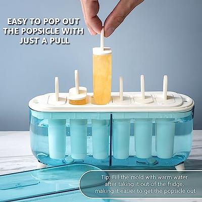 Popsicles Molds Ice Pop Molds Reusable Easy Release Ice Pop Maker