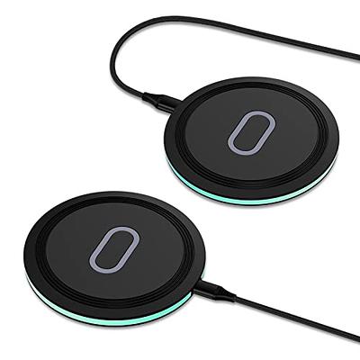2Pack 15W Samsung Wireless Charger Pad Fast Charging for Samsung S24 Ultra  S23 S22 S21 S20/