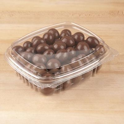 Genpak 32 oz. Clear Hinged Deli Container - 100/Pack