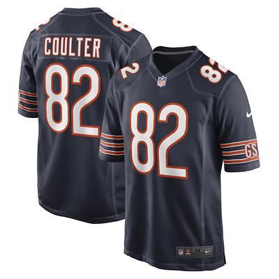 Nike Men's Justin Fields White Chicago Bears Player Name and Number T-shirt