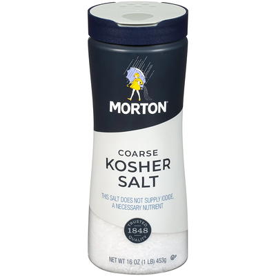 Jacobsen Salt Co. Kosher Sea Salt - Coarse, Perfect for Seasoning, Brining,  Baking, and more - 12oz