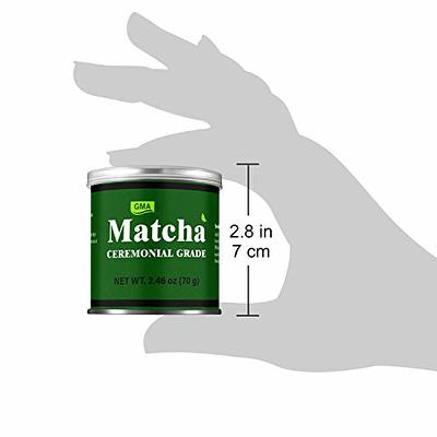 Organic Japanese Matcha Green Tea Powder - Premium Superior Culinary Grade  - Stone Ground No Additives - (1.05oz)