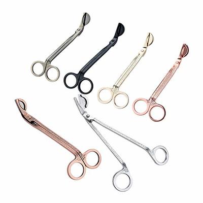 MUXSAM Candle Wick Trimmer, Candle Wick Cutter, Candle Scissors Cutter,  1-Pack Stainless Steel Wick Clipper Scissor Candle Tool for Trim Wick to  Burn, Reduces Soot (Rose Gold) - Yahoo Shopping
