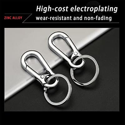 TULOBI Keychain Clip Key Ring Metal Carabiner Clips Keyring