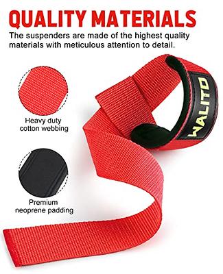 Gymreapers Lifting Straps  Premium Padded Weightlifting Straps