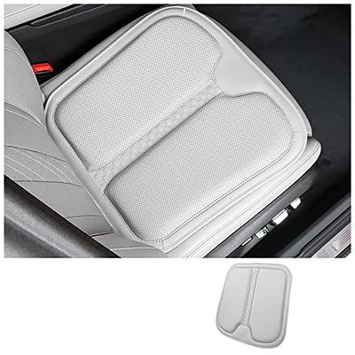 Car Seat Cushion with Comfort Memory Foam & Non-Slip Rubber Bottom