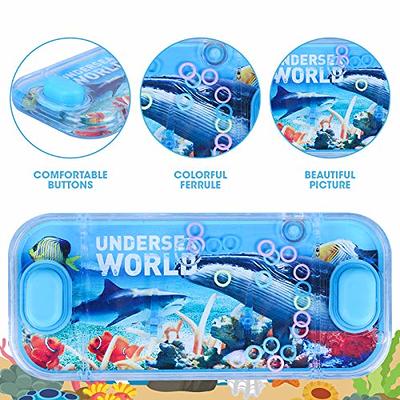 YoYa Toys Aqua Rings Shark Handheld Water Game for Kids - Retro Toys and  Nostalgic Car Activities for Kids - Portable Road Trip Toys and Calming