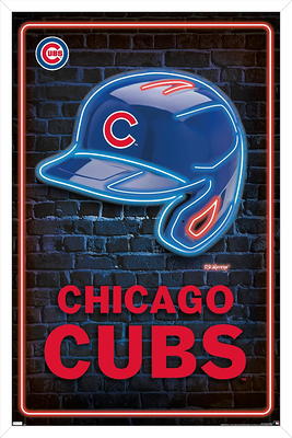 MLB Chicago Cubs - Retro Logo 14 Wall Poster, 14.725 x 22.375, Framed 