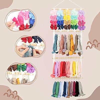 Baby Girls Hair Ties Holder, Hair Scrunchies Organizer Storage, Hanging  Hair Bow Holder, Clips for Hair Organizer