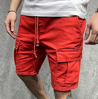 Men's Outdoors Shorts Elastic Waist Baggy Shorts Loose Fit Lightweight  Sports Shorts Breathable Pajama Lounge Shorts