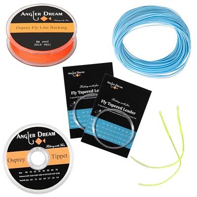 Blue Floating 4F WF Fly Fishing Line Kit 4WT Fly Fishing Line Leader Braided  Backing Fish Line - Yahoo Shopping