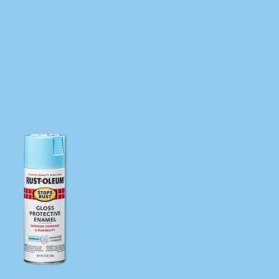 Rust-Oleum Stops Rust 12 oz. Protective Enamel Gloss Sail Blue Spray Paint (6-pack)