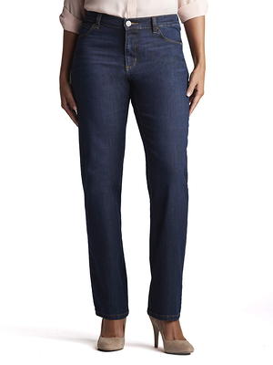 Lee Women's Relaxed Fit Straight-Leg Jean