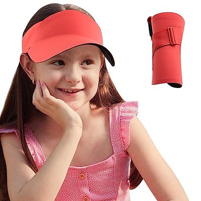 sent hair Kids Sun Visor Hat Adjustable Uv Protection Sports Beach Cap  Foldable Wide Brim Sun Hats for Boys Girls Ponytail Cap Running Baseball  Golf Red - Yahoo Shopping