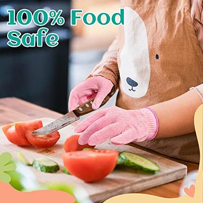 Protective Cut Resistant Gloves Level 5 Certified Safety Protection Kitchen  Meat Cut Wood Carving Cut Proof Stab Butcher 