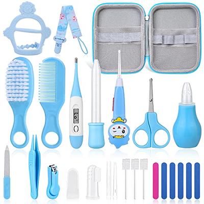 Baby Nail Trimmer Electric Kit - Baby Nail Clippers File w/ Led Light for  Newborn, Infant, Toddler, Kids - Baby Manicure Fingernail Care Set w/  Scissors - Baby Essentials Must Haves Grinder Cutter White