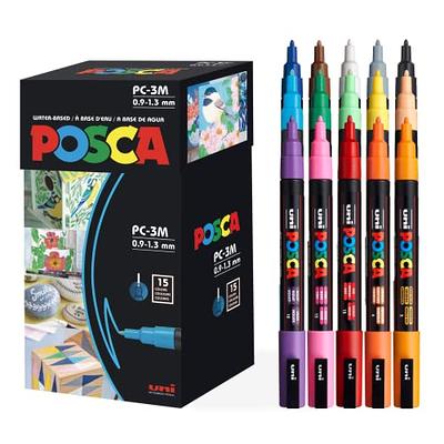 Posca Black Acrylic Paint Marker (3m Fine)– Let's Make Art