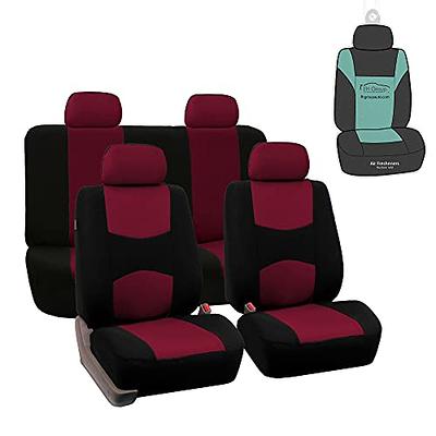  TTMiku 2-Pack Linen Car Seat Covers Front Seats Only