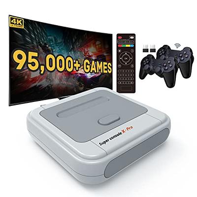 KinHank Super Console X3 Plus Retro Video Game Consoles Built-In 114000 Classic  Games 4K Output Mini Game Box For PSP/PS1/SNES - Escorrega o Preço