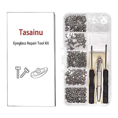 Tasainu Eyeglass Repair Kits, Eyeglass Repair Tools Kit Comes with