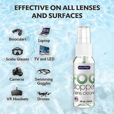 Lens Cleaner & Anti-Fog Spray for Glasses