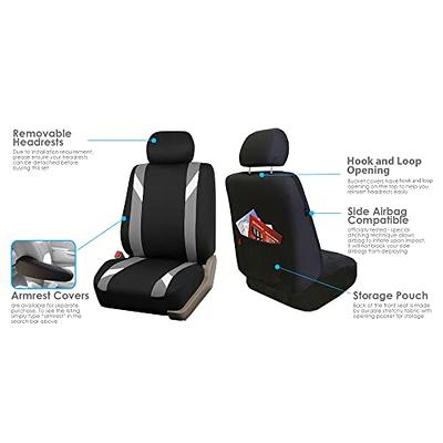 FH Group Premium Car Seat Cushions Full Set