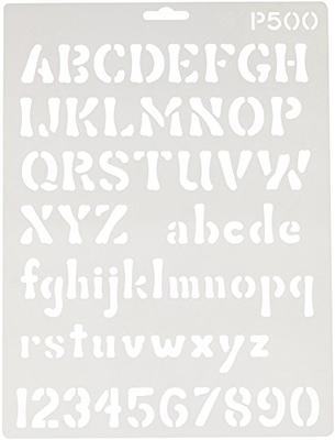 Alphabet Letter Stencil Art Glass Etching Stencils Set of 2 Reusable Armour  Etch