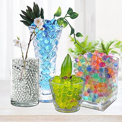 AINOLWAY 90,000 Clear Water Gel Beads for Vases Fillers Bead,Transparent  Gel Water Beads, Floating Candle Making,Wedding Centerpiece,Floral