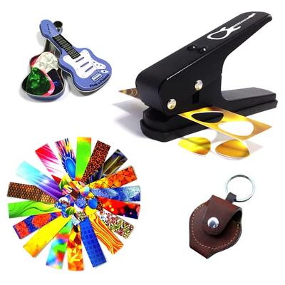 Picklockers™ Guitar Pick Holder Kit Including High Capacity Pick Holder  With Included 3M Command Velcro Strips 