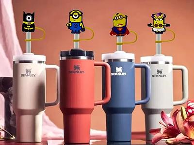 5 Pcs] Brighten Your Stanley Cup & Stitch Water Bottle w/Cute Cartoon Straw  Covers - Halloween Accessories, Straw Caps & Straw Topper Perfect for  Coffee, Tumblers, Starbuck Cups & Reusable Straws! 