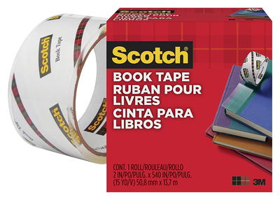 Scotch Book Tape - 2 x 15 Yards