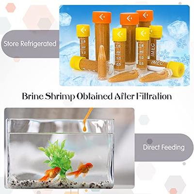 2 Pcs Baby Brine Shrimp Net Brine Shrimp Sieve Fish Net Aquarium