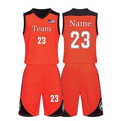  Custom Basketball Uniform Sets with Logo Name Number