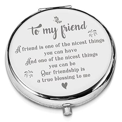  Funny Saying Gifts for Women Compact Mirror for Best Friends  Sister Funny Gifts for Women Fun Gifts for Friends Folding Makeup Mirror  for Girls Daughter Bestie Christmas Birthday Gifts : Beauty