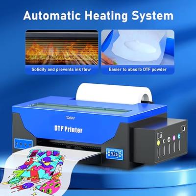 Procolored A3 DTF Printer with Roll for Tshirts Hoodies Leather Clothes  T-shirt Printing Machine Heat Transfer PET Film Printers 