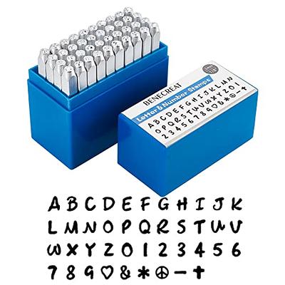 Metal Stamps Steel Die 3mm Metal Stamping Kit Number Letter