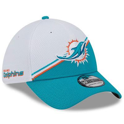 Men's Miami Dolphins New Era 2022 Sideline 9FIFTY Ink Dye Snapback Hat