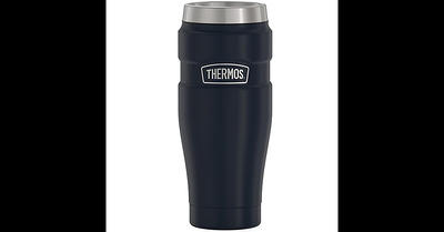 Thermos 2465ssb6 18 Ounce Vacuum-Insulated Stainless Steel Hydration Bottle (Slate Blue)