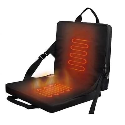 Heated and Massaging Stadium Seat Cushion