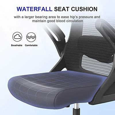 Office Chair - Ergonomic Desk Chair with Adjustable 2D Headrest & Lumbar  Support, Til t& Height Adjustment Home Office Desk Chairs