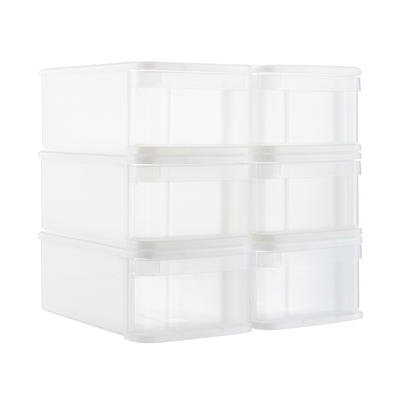 The Container Store Clearline Small Shoe Drawer Clear, 7 x 13 x 4 H