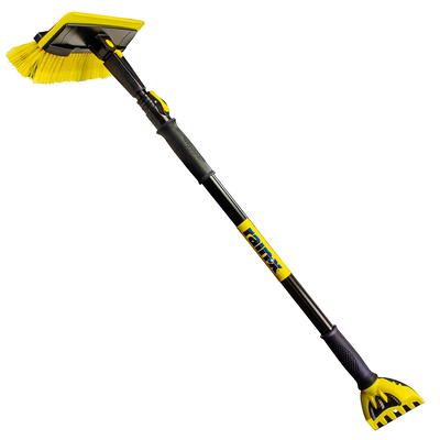 BirdRock Home BIRDROCK HOME Snow Moover Extendable 50 Car Brush and Ice  Scraper with Foam Grip - Auto Snow Removal - Car Truck SUV Windshield -  Heavy Duty in the Snow Shovels