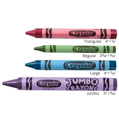 Crayola 8ct Washable Triangular Crayons