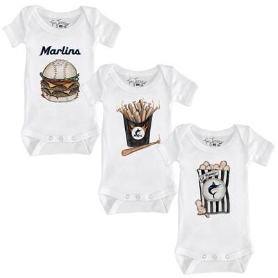 Houston Astros Tiny Turnip Toddler Base Stripe T-Shirt - White