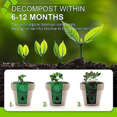 Compostable Trash Bags 13 Gallon, 50 Total Count, Sturdy Kitchen Food Scrap  Waste Bags, Medium Compost Bin Compatible, US BPI & Europe OK Compost Home